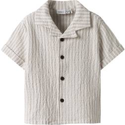 Name It Nmmfedenis SS Shirt - Pure Cashmere