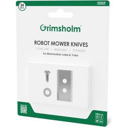 Grimsholm Knive Til Mammotion Luba Og Yuka Robotplæneklippere 24 Knive I Rustfrit Stål