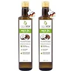 GreatVita GreatVita MCT Öl auf Kokosölbasis 2x 500 ml C8 & C10
