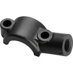 Domino Handlebar Clamp With Mirror Thread - Black