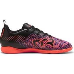 Puma Future 8 Play IT Futsal Shoes Teenagers - Black/White/Glowing Red