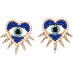 Shein Heart Shaped Stud Earrings