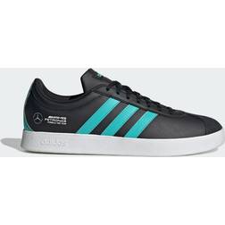 adidas Petronas Formula One Team VL Court Sko - Core Black/Semi Mint Rush/Cloud White