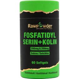 Rawpowder Fosfatidylserin 200mg 250mg 60 Softgels 60 st