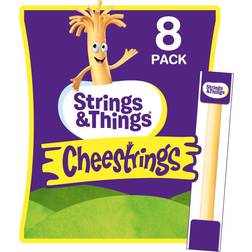 Cheestrings Original 8Pk Cheese Snacks 160g 8pcs