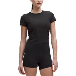 Lululemon All It Takes Ribbed Nulu T-Shirt - Black