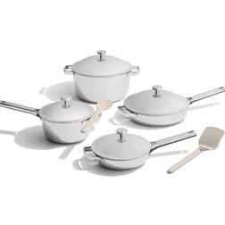 Our Place Titanium Pro - Chrome Cookware Set with lid 10 Parts