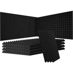 VEVOR Acoustic Foam Panels 4 Pack 48 x 24 x 2 in