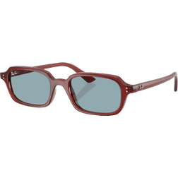 Ray-Ban Zuri Bio-Based Solglasögon - Rosty Brown/Montura Blå