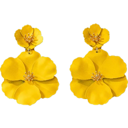 Shein Flower Drop Earrings