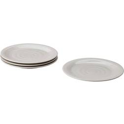 IKEA SANDSKÄDDA Flat tallrik 26cm 4st