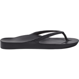 Archies Footwear Men's Support Flip Flops Black