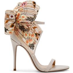Steve Madden Benni Embellished Bow Dress Sandals - Floral Multi