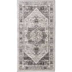 vidaXL Golvmatta ARBIZU inomhus/utomhus vintage Multifärgad, Grå 80 x 150 cm