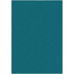 Dunelm Softie Rug Turquoise 80x150cm