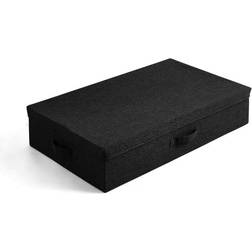 Dunelm Fabric Underbed Black Storage Box