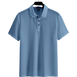 Shein Men Solid Polo Shirt For Summer