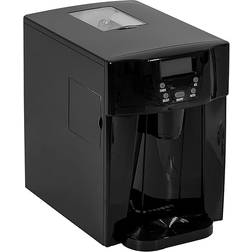 Homcom Ice Maker Machine and Water Dispenser for with 3L Tank,12kg Black