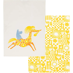 Moomin Arabia Party Kitchen Towel Yellow, Multicolour (70x50cm)
