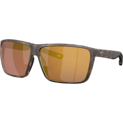 Costa Del Mar Rincon II Polarized Sunglasses - Matte Tortoise/Gold Mirror