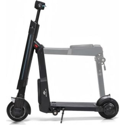 Evercross Led Folding Electric Scooter with Removable Seat Black