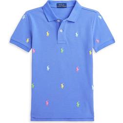 Polo Ralph Lauren Boy's Embroidered Pony Shirt - Scottsdale Blue