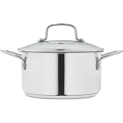 The Cellar Stainless Steel Covered Sauce Pot 2.5 Qt with lid 0.62 gal 7 "