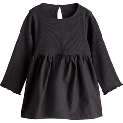 H&M Long Sleeved Dress - Grau