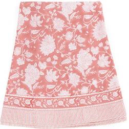 Chamois Indian Rose Rund Duk Ø160 cm Lantana Rose Bordsduk Rosa