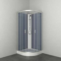 Allibert Duschkabin Happy Krom 90X90Cm
