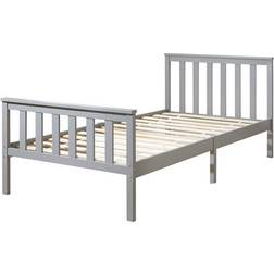 Three Posts Aadi Solid Wood Shaker Bed Frame 155x200cm