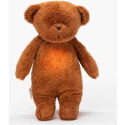 Moonie Caramel 2.0 Organic Humming Bjørn Med Lampe