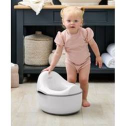 Mamas & Papas 4-in-1 Grow and Learn Potty Grey/White Pebble Grey