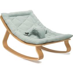 Charlie Crane Beech Baby Rocker with Farrow Cushion