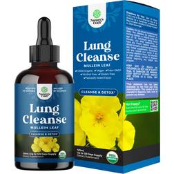 Nature's Craft Usda Organic Mullein Leaf Drops Marshmallow Root