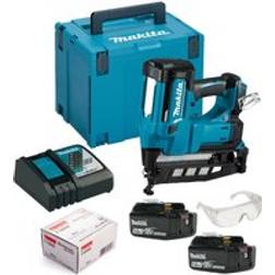 Makita DBN600RTJ 18V Cordless 2nd Fix Framing Finishing Nailer 16g 2000 Nails