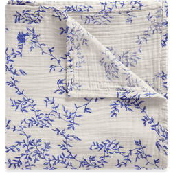 Garbo&Friends Jardim Muslin Swaddle Filt 110 x 110 cm Blå