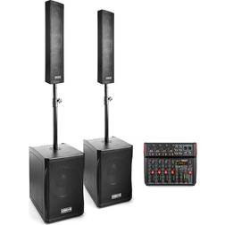 Vonyx VX1200 Active Column Line Array PA System Package