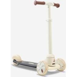 OXELO Kids' 3-Wheeled Scooter B500 Mocha Smoked Black Pearl Beige