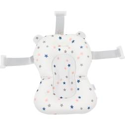 Tomtop Jms Baby Bath Seat Cushion Floating Safe Foldable Adjustable Infant Bath Supporter