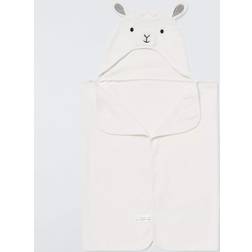 John Lewis Baby Lamb Hooded Towel White