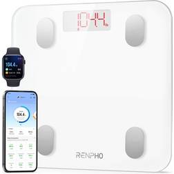 Renpho Smart Bathroom Fat Scale Bluetooth Digital Bathroom Weight Scale
