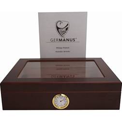 Germanus Sigari Humidor Mensalla Mörkbrun