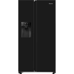 Fridgemaster MS91500IEB American Fridge Freezer Black