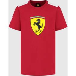 Puma Large Shield T-Shirt Red