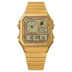 Casio Vintage Edgy 34mm Digital Quartz Mineralglas