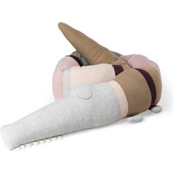 Sebra Birchbark Rose Mix Stickad Sleepy Croc
