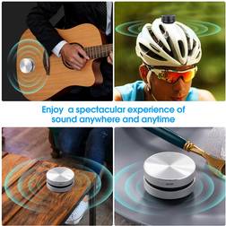 Andoer duraMOBI Bone Conduction TWS Stereo Wireless Speaker Portable and Compact Mini Sound Box