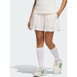 adidas Originals Pleated Kjolshorts - Chalk White