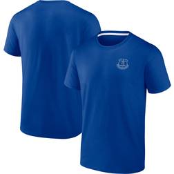 Everton Essentials Small Crest T-Shirt Royal Mens